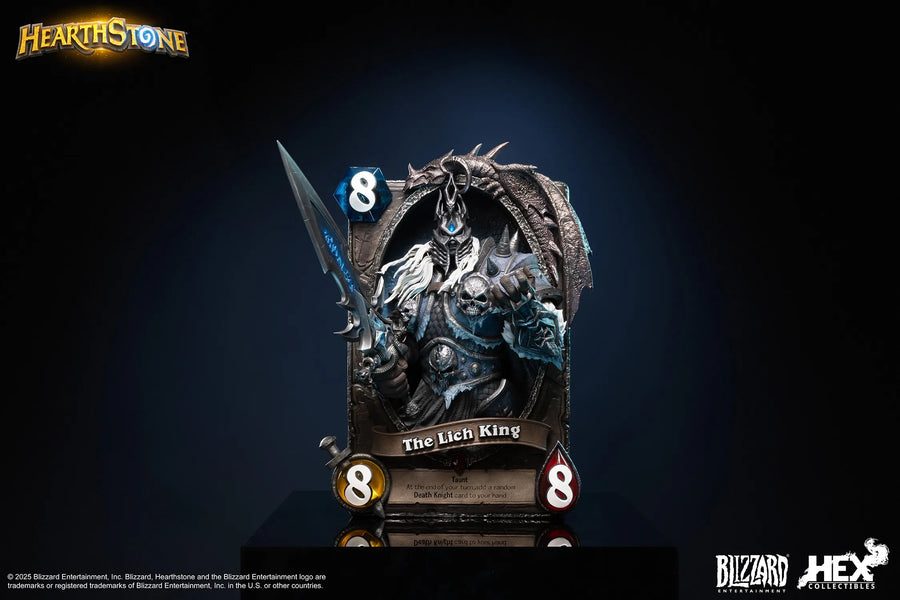 The Lich King 3D Art Frame – HEX Collectibles – ActionFigure Brasil