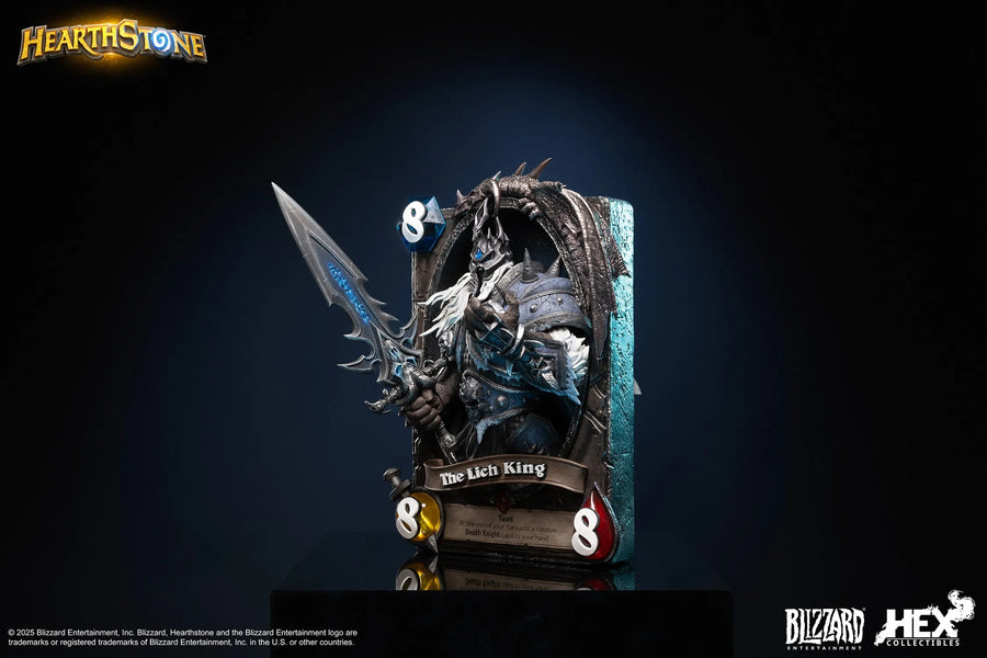 The Lich King 3D Art Frame – HEX Collectibles – ActionFigure Brasil