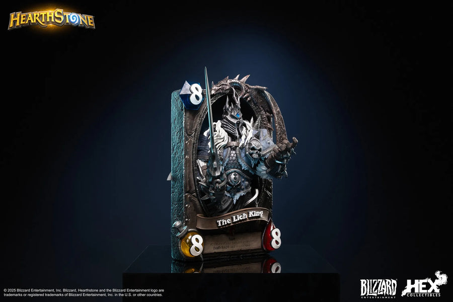 The Lich King 3D Art Frame – HEX Collectibles – ActionFigure Brasil