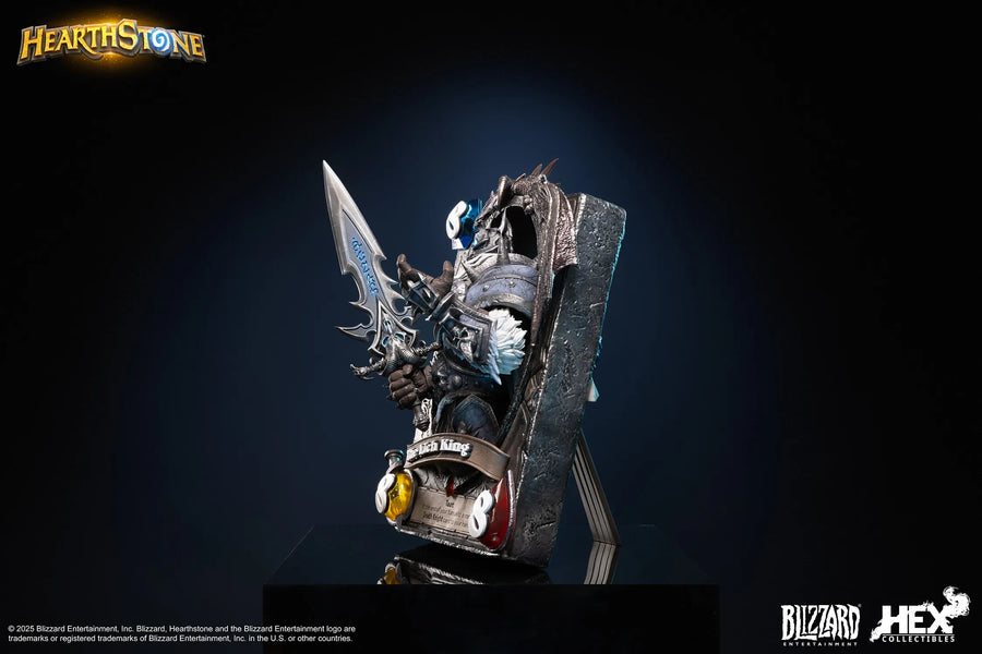 The Lich King 3D Art Frame – HEX Collectibles – ActionFigure Brasil