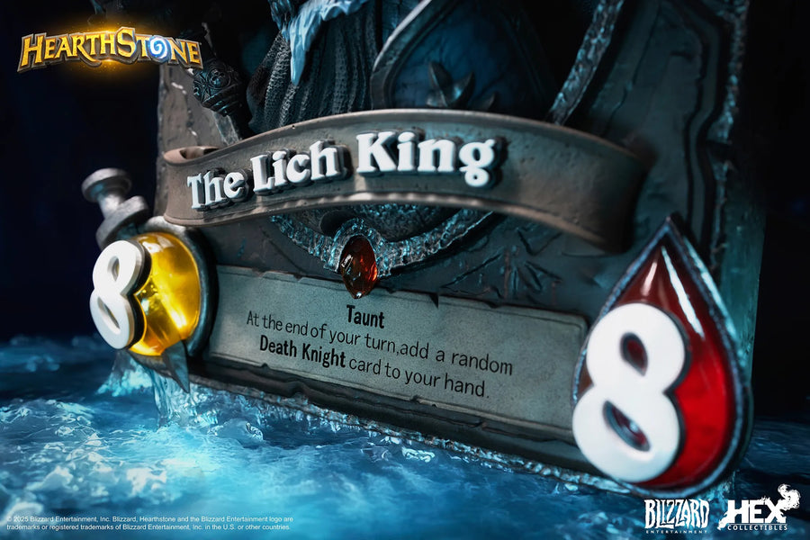The Lich King 3D Art Frame – HEX Collectibles – ActionFigure Brasil