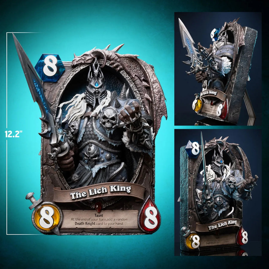 The Lich King 3D Art Frame – HEX Collectibles – ActionFigure Brasil