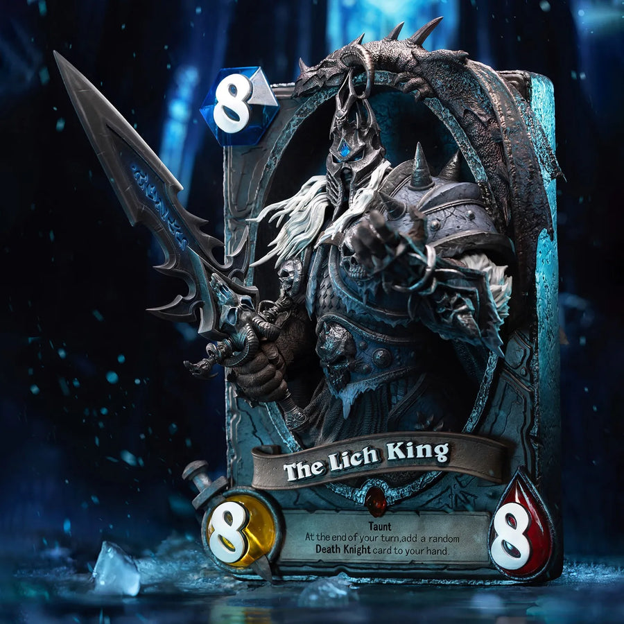 The Lich King 3D Art Frame – HEX Collectibles – ActionFigure Brasil