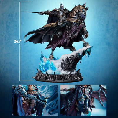 The Lich King & Invincible – Activision Blizzard – ActionFigure Brasil — embalagem