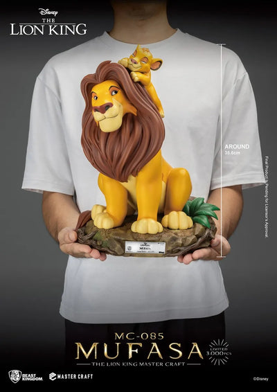 The Lion King - Mufasa - LIMITED EDITION: 3000 – Beast Kingdom – ActionFigure Brasil — ambientada