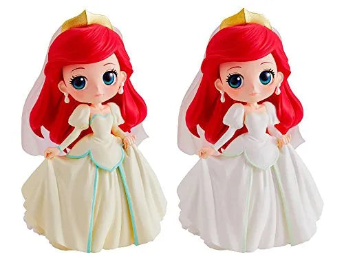 The Little Mermaid - Ariel - Q Posket - Q Posket Disney Characters - Dreamy Style, White - Setㅤ – Banpresto – ActionFigureBrasil