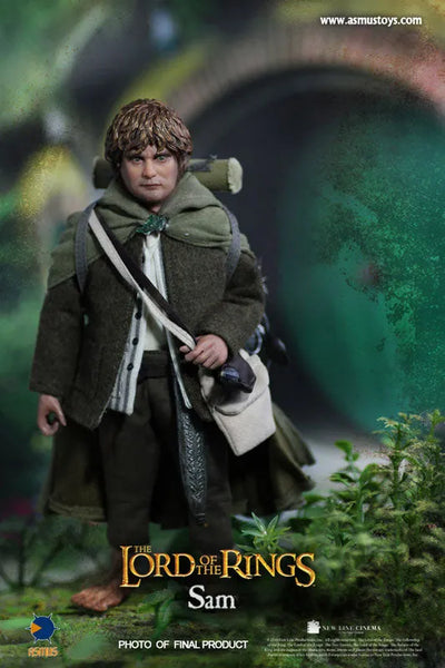 The Lord of the Rings - 1/6 Collectible Action Figure: Frodo & Samㅤ – Asmus Toys – ActionFigureBrasil — ângulo diferente