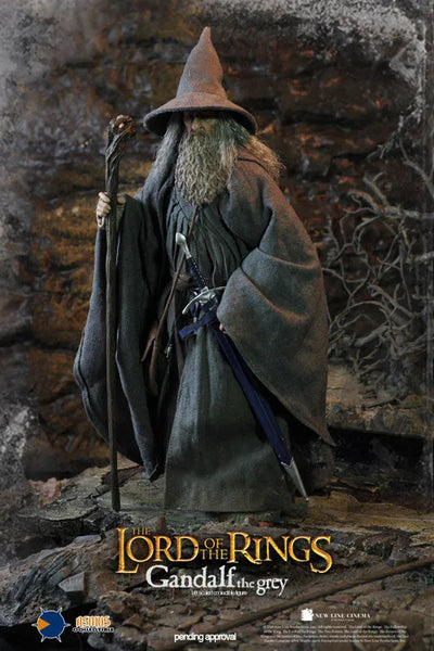 The Lord of the Rings 1/6 Collectible Action Figure - Gandalf the Greyㅤ – Asmus Toys – ActionFigureBrasil — ângulo diferente