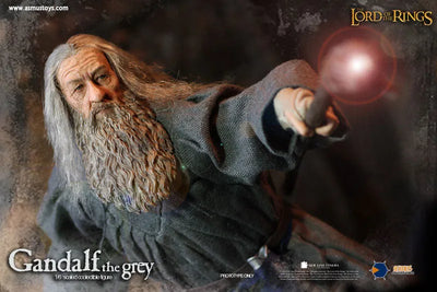 The Lord of the Rings 1/6 Collectible Action Figure - Gandalf the Greyㅤ – Asmus Toys – ActionFigureBrasil — close
