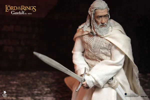 The Lord of the Rings 1/6 Collectible Action Figure - Gandalf the Whiteㅤ – Asmus Toys – ActionFigureBrasil
