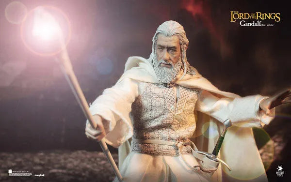 The Lord of the Rings 1/6 Collectible Action Figure - Gandalf the Whiteㅤ – Asmus Toys – ActionFigureBrasil