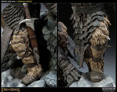 The Lord of the Rings Diorama Statue Frodo & Samwiseㅤ – Sideshow Collectibles – ActionFigureBrasil — detalhe do produto