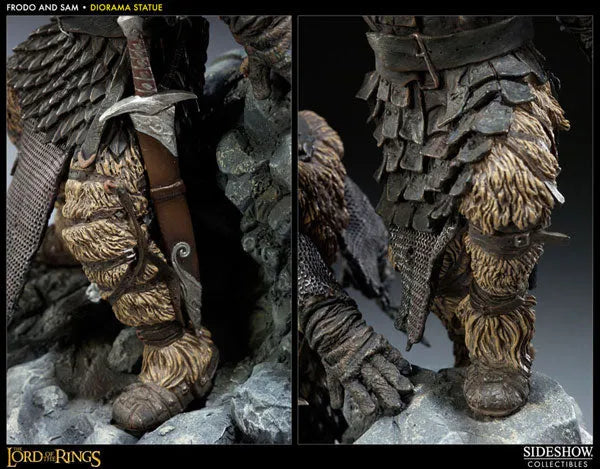 The Lord of the Rings Diorama Statue Frodo & Samwiseㅤ – Sideshow Collectibles – ActionFigureBrasil