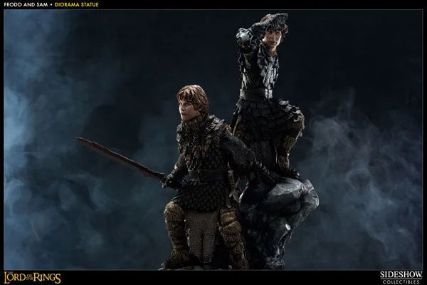 The Lord of the Rings Diorama Statue Frodo & Samwiseㅤ – Sideshow Collectibles – ActionFigureBrasil