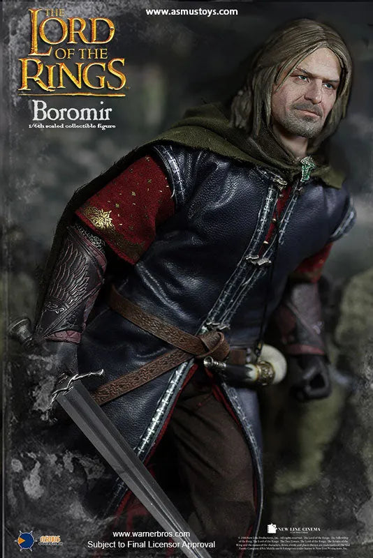 The Lord of the Rings - Heroes of the Middle-Earth: Boromir Sculpted Hair 1/6 Action Figureㅤ – Asmus Toys – ActionFigureBrasil