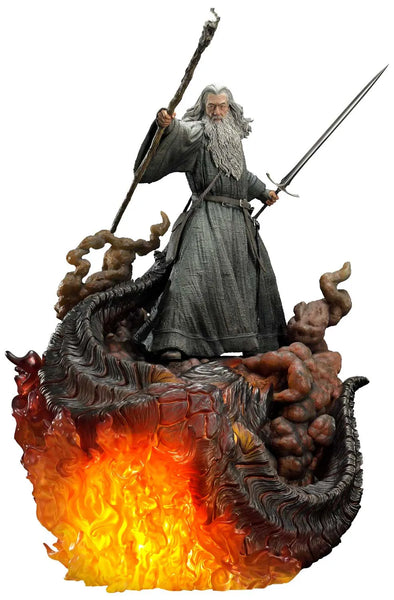 The Lord of the Rings: The Fellowship of the Ring - Balrog - Gandalf - Premium Masterline PMLOTR-12UT - 1/4 - Ultimate Version (Prime 1 Studio)ㅤ – Prime 1 Studio – ActionFigureBrasil