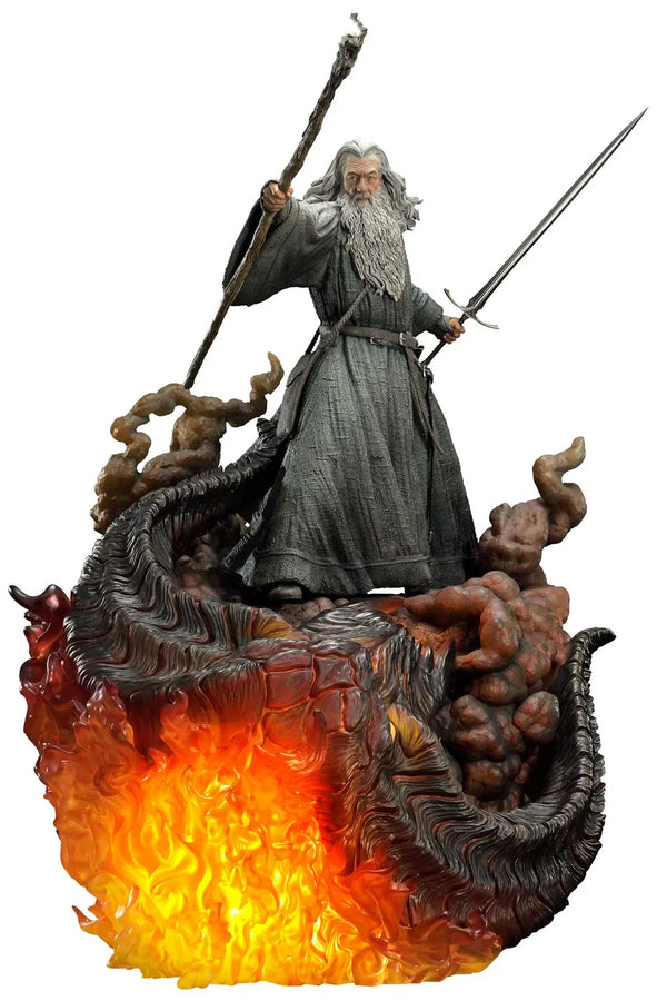 The Lord of the Rings: The Fellowship of the Ring - Balrog - Gandalf - Premium Masterline PMLOTR-12UT - 1/4 - Ultimate Version (Prime 1 Studio)ㅤ – Prime 1 Studio – ActionFigureBrasil
