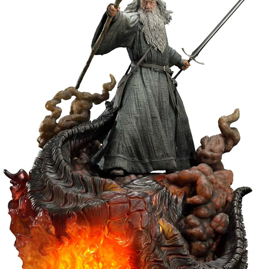 The Lord of the Rings: The Fellowship of the Ring - Balrog - Gandalf - Premium Masterline PMLOTR-12UT - 1/4 - Ultimate Version (Prime 1 Studio)ㅤ – Prime 1 Studio – ActionFigureBrasil