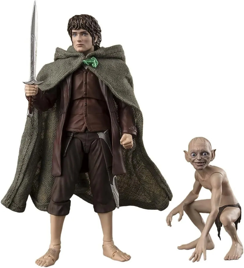 The Lord of the Rings: The Fellowship of the Ring - Frodo Baggins - Gollum - S.H.Figuarts (Bandai Spirits)ㅤ – Bandai Spirits – ActionFigureBrasil