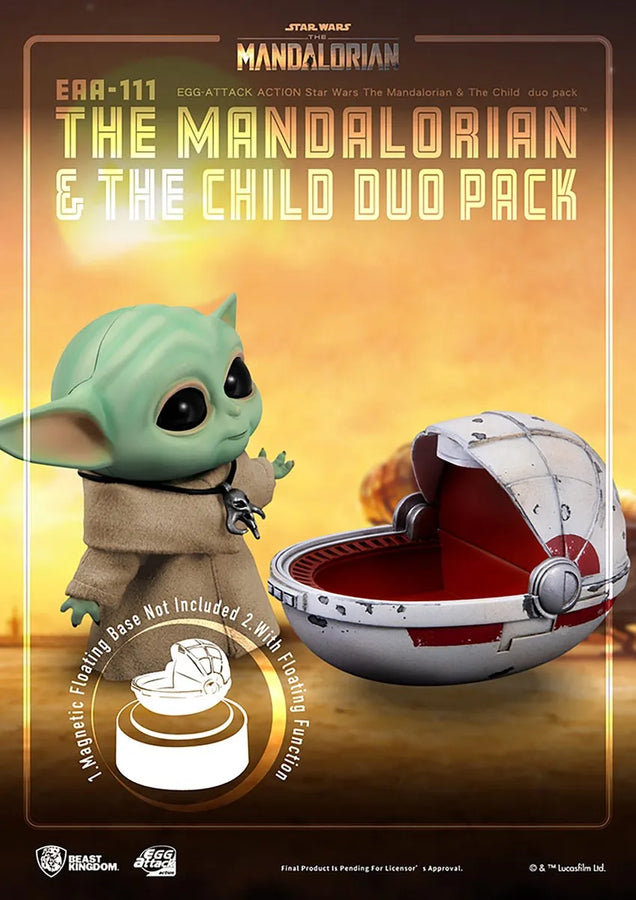 The Mandalorian and The Child – Beast Kingdom – ActionFigure Brasil