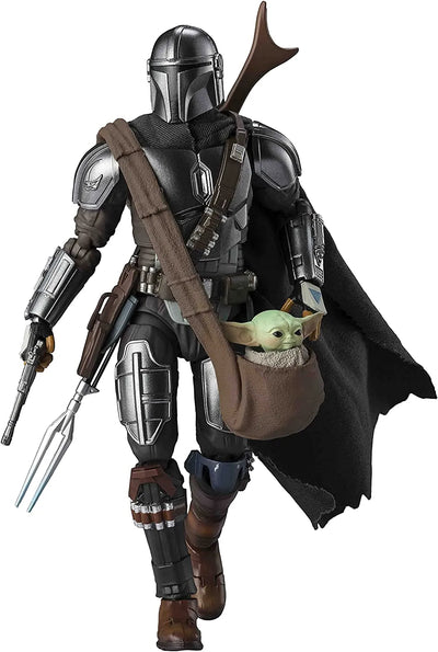 The Mandalorian - Grogu - Mandalorian - S.H.Figuarts - Din Djarin (Bandai Spirits)ㅤ – Bandai Spirits – ActionFigureBrasil