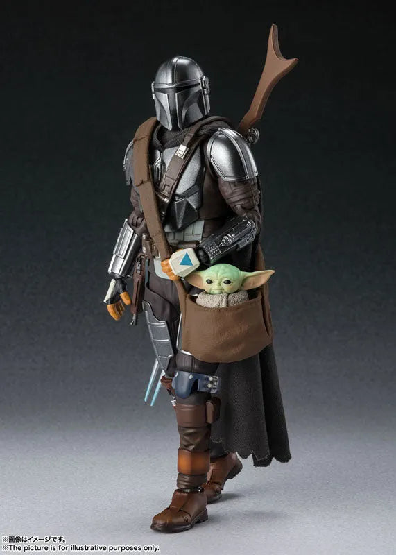 The Mandalorian - Grogu - Mandalorian - S.H.Figuarts - Din Djarin (Bandai Spirits)ㅤ – Bandai Spirits – ActionFigureBrasil
