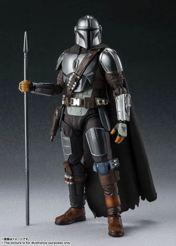 The Mandalorian - Grogu - Mandalorian - S.H.Figuarts - Din Djarin (Bandai Spirits)ㅤ – Bandai Spirits – ActionFigureBrasil