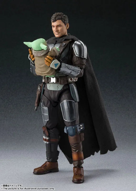 The Mandalorian - Grogu - Mandalorian - S.H.Figuarts - Din Djarin (Bandai Spirits)ㅤ – Bandai Spirits – ActionFigureBrasil