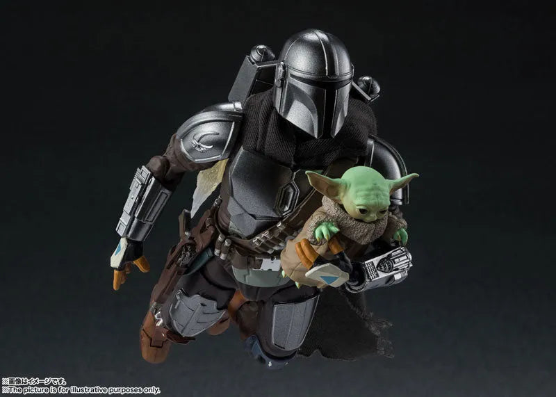The Mandalorian - Grogu - Mandalorian - S.H.Figuarts - Din Djarin (Bandai Spirits)ㅤ – Bandai Spirits – ActionFigureBrasil