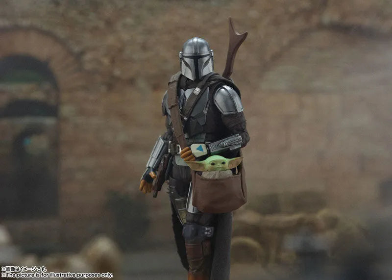 The Mandalorian - Grogu - Mandalorian - S.H.Figuarts - Din Djarin (Bandai Spirits)ㅤ – Bandai Spirits – ActionFigureBrasil
