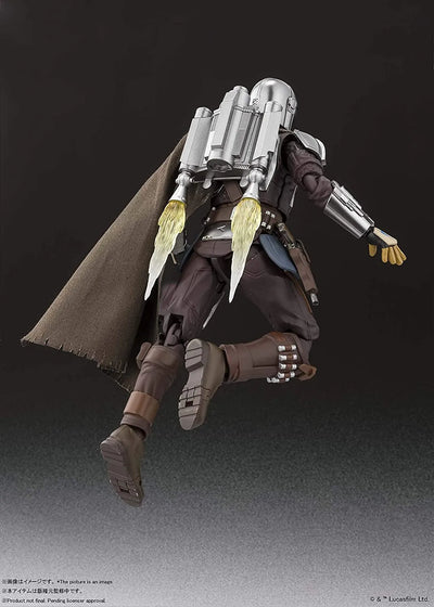 The Mandalorian - Mandalorian - S.H.Figuarts - Beskar Armor (Bandai Spirits)ㅤ – Bandai Spirits – ActionFigureBrasil — ângulo diferente