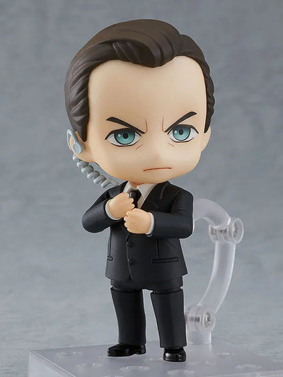 The Matrix - Agent Smith - Nendoroid #1872 (Good Smile Company)ㅤ – Good Smile Company – ActionFigureBrasil — ângulo diferente