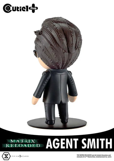 The Matrix Reloaded - Agent Smith - Cutie1 Plus (Prime 1 Studio)ㅤ – Prime 1 Studio – ActionFigureBrasil — com base expositora