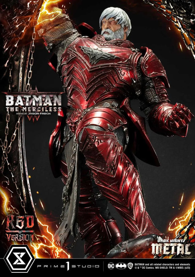 The Merciless (Red Version) Dark Nights: Metal (Comics) – Prime1Studio – ActionFigure Brasil