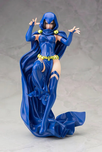 The New Teen Titans - Raven - Bishoujo Statue - DC Comics Bishoujo - 1/7 (Kotobukiya)ㅤ – Kotobukiya – ActionFigureBrasil — ângulo diferente