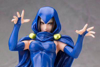 The New Teen Titans - Raven - Bishoujo Statue - DC Comics Bishoujo - 1/7 (Kotobukiya)ㅤ – Kotobukiya – ActionFigureBrasil — com base expositora