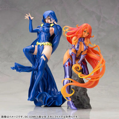 The New Teen Titans - Raven - Bishoujo Statue - DC Comics Bishoujo - 1/7 (Kotobukiya)ㅤ – Kotobukiya – ActionFigureBrasil — ângulo diferente
