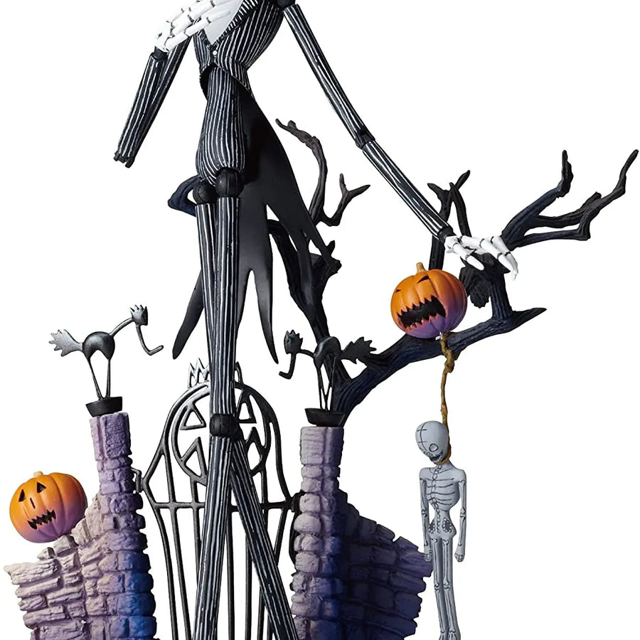 The Nightmare Before Christmas - Jack Skellington - Legacy of Revoltech LR-058 - Glow-in-the-Dark Color ver. (Kaiyodo)ㅤ – Kaiyodo – ActionFigureBrasil