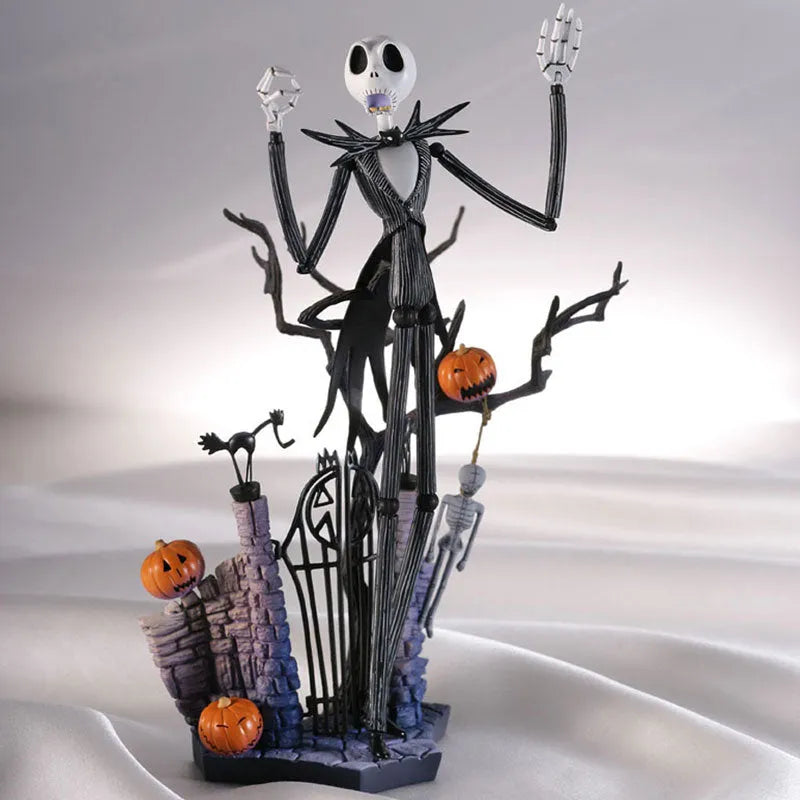 The Nightmare Before Christmas - Jack Skellington - Legacy of Revoltech LR-058 - Glow-in-the-Dark Color ver. (Kaiyodo)ㅤ – Kaiyodo – ActionFigureBrasil