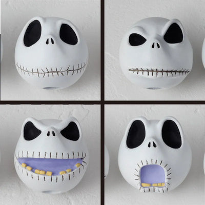 The Nightmare Before Christmas - Jack Skellington - Legacy of Revoltech LR-058 - Glow-in-the-Dark Color ver. (Kaiyodo)ㅤ – Kaiyodo – ActionFigureBrasil — close