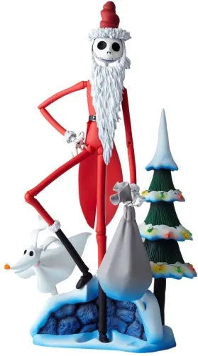 The Nightmare Before Christmas - Jack Skellington - Zero - Revoltech - Revoltech SFX #017 - Santa Ver. (Kaiyodo)ㅤ – Kaiyodo – ActionFigureBrasil
