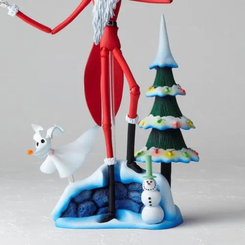 The Nightmare Before Christmas - Jack Skellington - Zero - Revoltech - Revoltech SFX #017 - Santa Ver. (Kaiyodo)ㅤ – Kaiyodo – ActionFigureBrasil