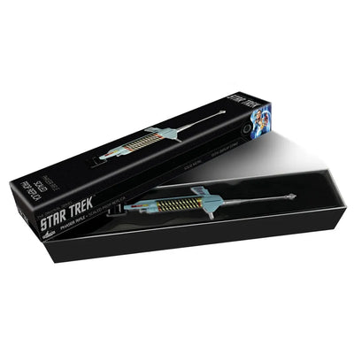 The Original Series Phaser Rifle – Factory Entertainment – ActionFigure Brasil — com base expositora