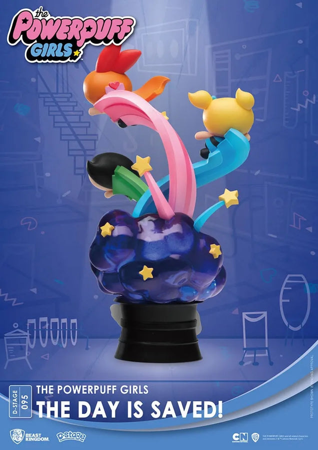 The Powerpuff Girls The Day is Saved D-Stage – Beast Kingdom – ActionFigure Brasil