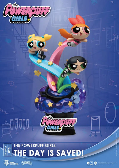 The Powerpuff Girls The Day is Saved D-Stage – Beast Kingdom – ActionFigure Brasil — iluminação de estúdio