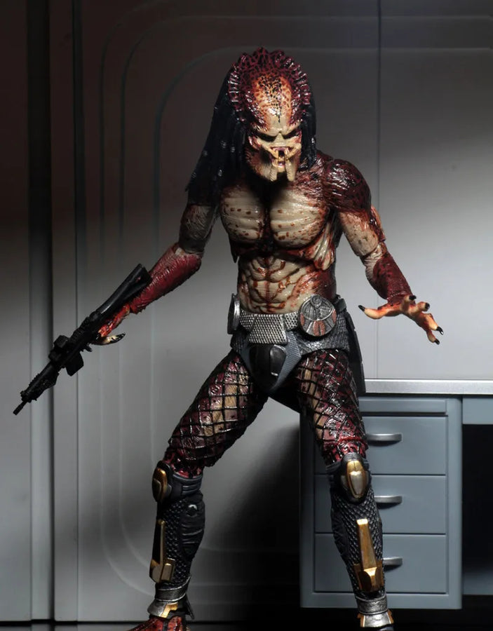 THE PREDATOR / Fugitive Predator Ultimate 7 Inch Action Figure Lab Escape verㅤ – NECA – ActionFigureBrasil