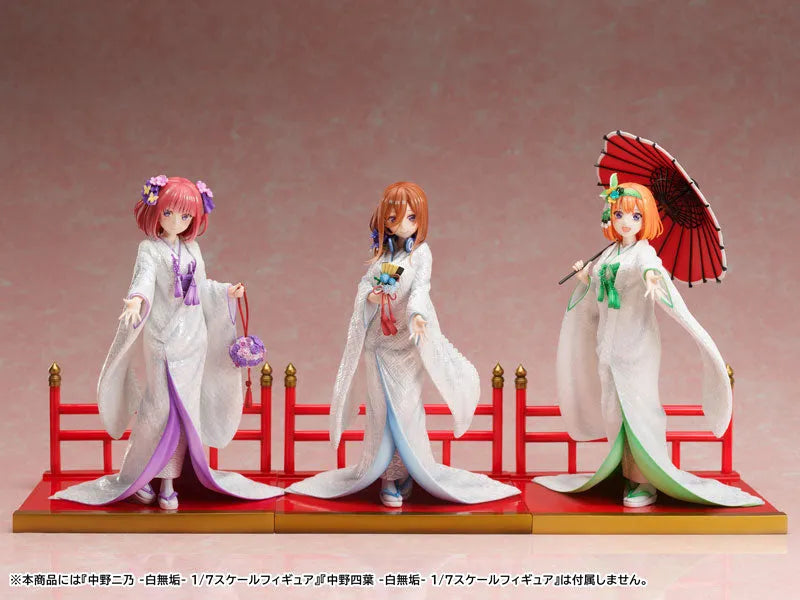 The Quintessential Quintuplets SS Miku Nakano -Shiromuku- 1/7ㅤ – FuRyu – ActionFigureBrasil