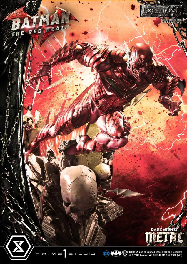 The Red Death (Exclusive Version) Dark Nights: Metal (Comics) – Prime1Studio – ActionFigure Brasil
