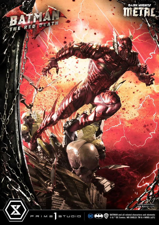 The Red Death (Exclusive Version) Dark Nights: Metal (Comics) – Prime1Studio – ActionFigure Brasil