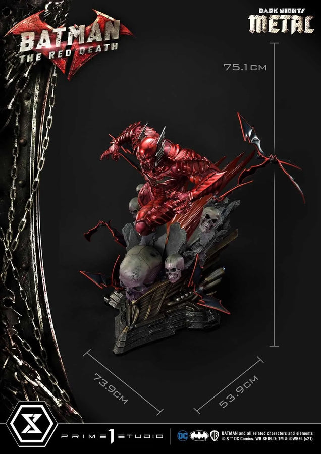 The Red Death (Regular Version) Dark Nights: Metal (Comics) – Prime1Studio – ActionFigure Brasil